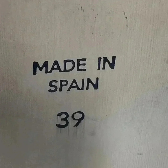 Office London Women's Size 39/*.5 Black Leather Pull On Ankle Boots Made in Spai - Picture 11 of 15